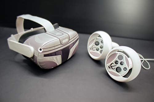 Arlon Graphics, svemirska kaciga Full Wrap naljepnica za kožu za Oculus Quest 2 - Pribor za zaštitne vinilne naljepnice, siva