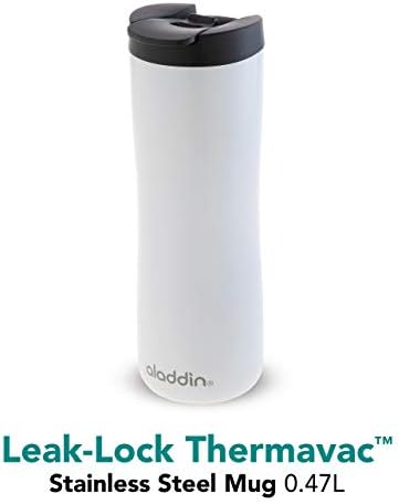 Aladdin-lock-lock thermavac thermavac šalica od nehrđajućeg čelika dvostruko zid vakuuma i izolirana čaša vruće za 3,5 sata, 1 broj,