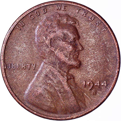 1944. S Lincoln pšenica Cent 1c vrlo fino