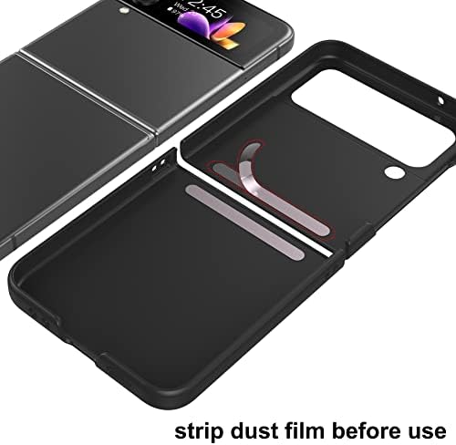 Torbica Foluu za Samsung Galaxy Z Flip 4 2022, ultra-tanki mat PC Slim Fit s non-slip ručka, potpuna zaštita, zaštitna torbica za Samsung