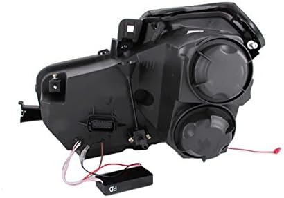 121415 crno Prednje svjetlo-projektor s prozirnim objektivom za