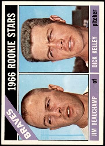 1966. Topps 84 Braves Rookies Jim Beauchamp/Dick Kelley Atlanta Braves NM Braves