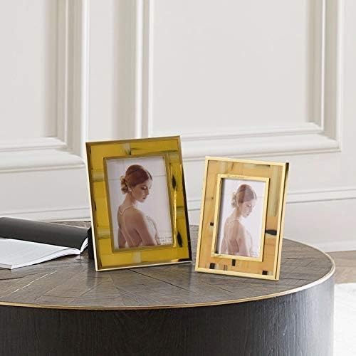 Okviri za slike prikazuju fotografiju sa stilom prostirkom od čvrstog drveta za tablicu gornji zaslon i zidni paket okvira za ugradnju