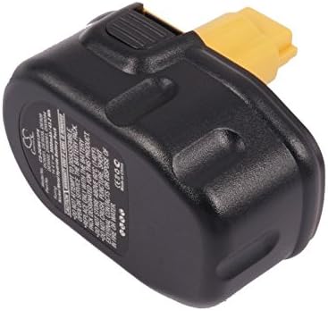 Cameron Sino New Replacement Battery Fit for DeWalt DC528 Flashlight, DC551KA, DC612KA, DC613KA, DC614KA, DC615KA, DC728KA, DC731KA,