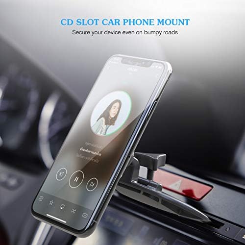 Viimake Car Mount, magnetski CD utor za auto držač za nosač automobila 6 magnet za iPhone 11 Pro XS Max XR XS X 8 7 Plus, Galaxy S10