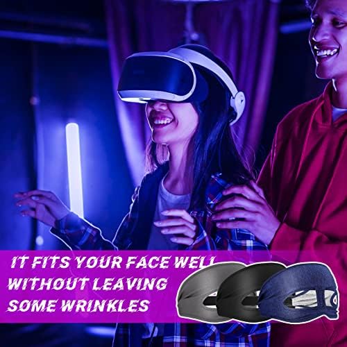 3 PCS VR Maske VR VR znojna maska ​​maska ​​prozračna VR maska ​​za oči Elastične maske za lice za lice za VR Virtualne Reality slušalice