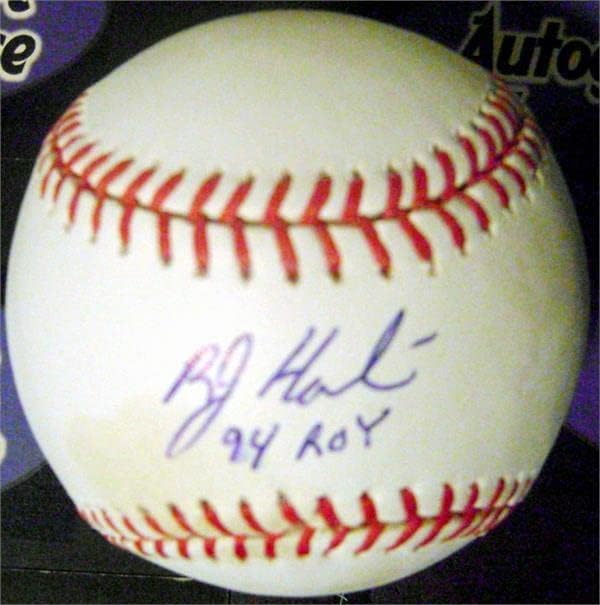 Bob Hamelin s autogramiranim bejzbol upisanim 94 Al Roy - Autografirani bejzbols