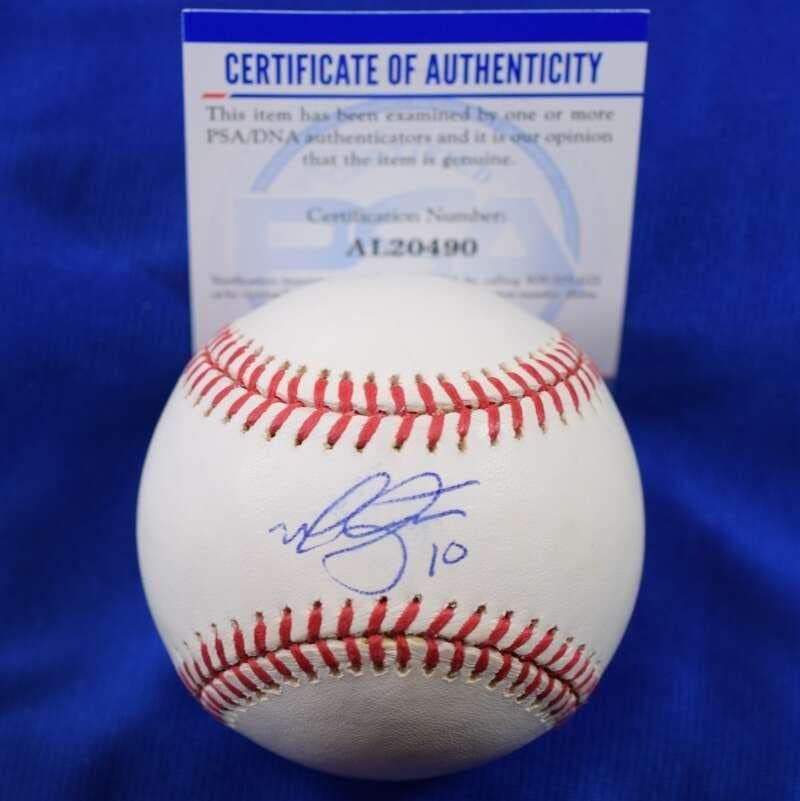 Mike Hampton PSA DNA Coa Autograph National League Onl potpisao bejzbol - Autografirani bejzbols