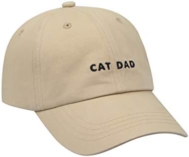 Kolekcija šešira: mačji Šeširi za mamu i tatu za ponosne roditelje mačaka / za muškarce i žene / Vezeni tekst-podesivo pristajanje-