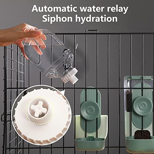 Viseći automatski dozator vode za hranu za kućne ljubimce: automatski dozator vode za hranu, Automatska gravitacijska hranilica za