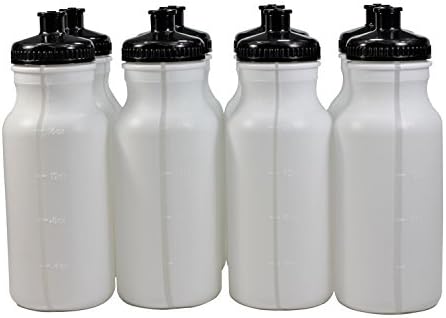 Sport Stisnuti plastične boce s vodom Push/povlačenje kapice 20 unci set bez BPA 8