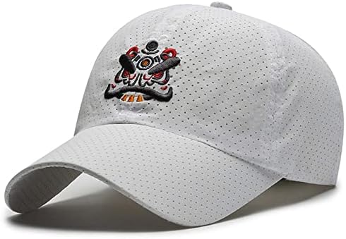 Bejzbolske kape za muškarce i žene lagani podesivi šešir za Kamiondžije za sunce od prozračnog pamuka sa zabavnim hip hop printom šešir