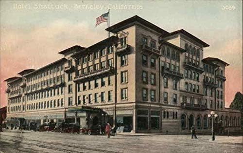 Hotel Shattuck Berklee, Kalifornija, Kalifornija originalna Vintage razglednica