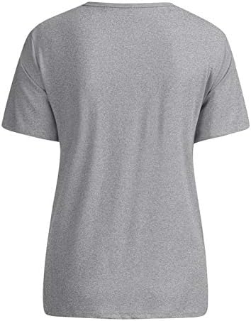 Majice majice za muškarce, 2023. majica za Valentinovo Slatka slova print ljetni tinejdžeri vrhovi labave ležerne bluze s kratkim rukavima