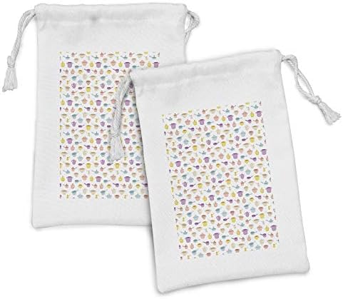 AMBESONNE kuhinjska tkanina za torbicu od 2, šarene lonce za kuhanje čajnika za hranu za hranu za prženje posuđe za kućne pribor za
