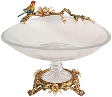 Fzzdp caklina kristalna staklena zdjela voća dnevna soba dom kreativni vjenčani ukrasi